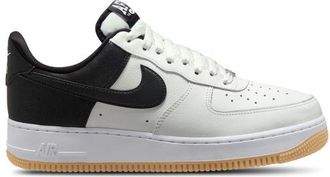 Nike Mens Air Force 1 07 LV8 - Basketball Shoes Summit White/Black/Metallic Silver Size 10.0