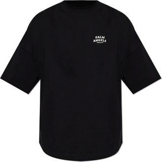Palm Angels Camiseta con logo - Tops - Hombre - Negro - XL