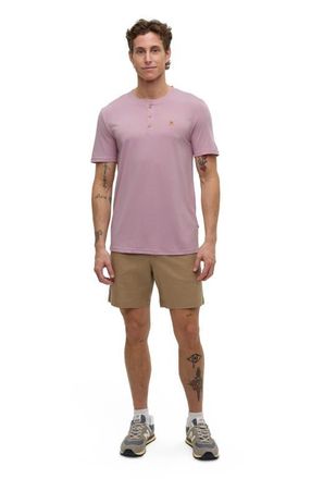 tentree Baker Henley in Pink Sand at Nordstrom, Size Xx-Large