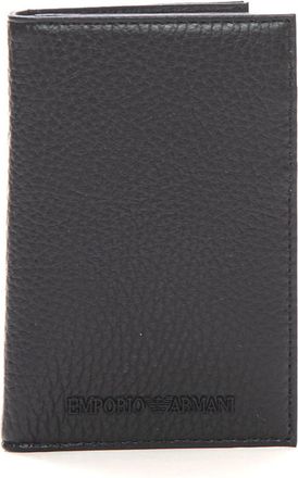 Emporio Armani Portafoglio verticale Nero Emporio Armani Uomo