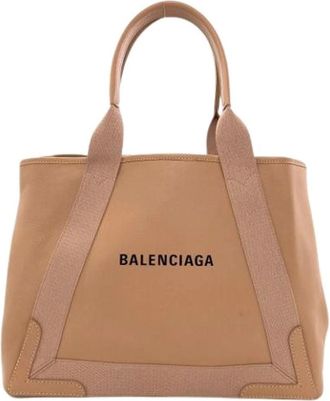 Balenciaga Pre-owned Tote Bags, female, Brown, Size: ONE SIZE Pre-owned Vintage Tote Bag