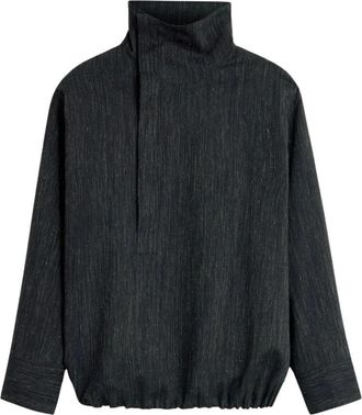 SOEUR Soeur, Tops, Dames, Grijs, S, Katoen, Lutece Asymmetrische Smock Top