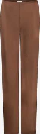 Reformation Weite Hose aus Satin mit mittelhohem Bund Gale