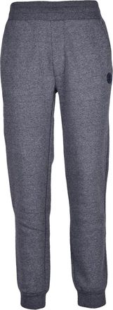 Colmar Fleece-Lined Blue Tracksuit Pants with Heathered Texture