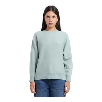 iBlues Truien & Vesten, Dames, Groen, S, Round-neck Truien