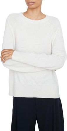 Vince Wool & Cashmere Crewneck Sweater in White at Nordstrom Rack, Size X-Large