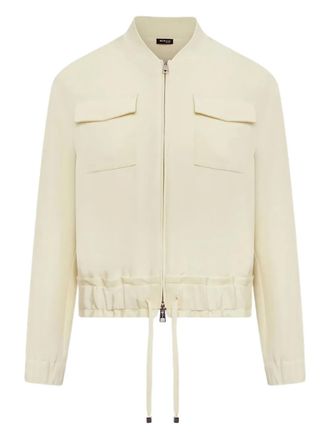 Kiton Giacca con coulisse - Giallo
