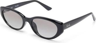 Ray-Ban Rb 4457D 667711 Zonnebrillen - unisex - Zonnebrillen - Zwart - 55 MM - Accessoires