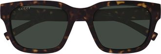 Gucci Sunglasses Gg1857 S 002 Brown/Green Men