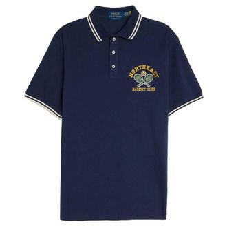 Polo Ralph Lauren Embroidered Logo Short Sleeve Polo Shirt, Size Small