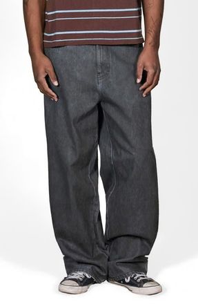 Pleasures Spray Formula Baggy Jeans in Black at Nordstrom, Size 38
