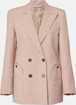Blaz&eacute; Milano Spray linen and wool blazer