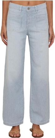 Five Jeans Five Jeans, Dames, Broeken, Blauw, Maat: W27 Katoen