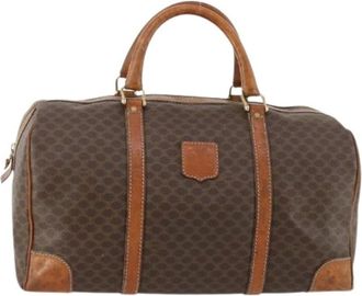 Celine Pre-owned Weekend Bags, female, Brown, Size: ONE SIZE Pre-owned Boston Bag