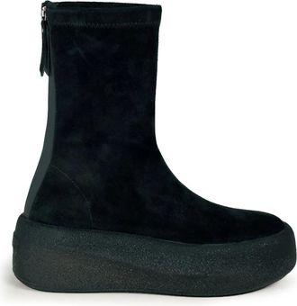 Vic Mati&eacute; F04 Enkellaars - Dames - Enkellaarsjes - Zwart - 40 EU - Leer - Schoenen