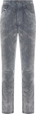 Diesel Slim Jeans - Dames - Slim Fit Jeans - Grijs - W26 - Katoen - Jeans