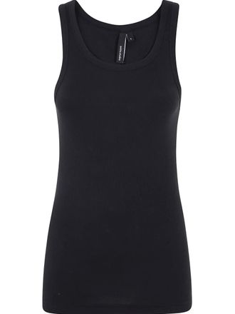 Entire studios sleeveless top - women - Cotton - M - Black