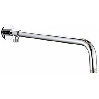 OEM Brazo De Ducha De Acero Inoxidable Con Soporte De Cobre Plateado Y Cromo Pulido Para Cabezal De Ducha Tipo Lluvia. Suministrado Por Lo-ron-crezuo