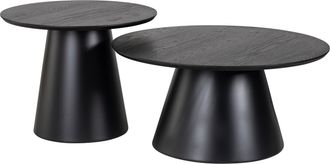 Richmond Interiors 2-teiliges Design Couchtisch Set Jazz
