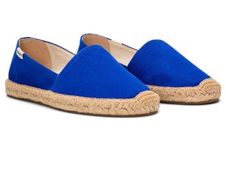 Soludos Original Espadrille Womens Shoes French Blue : 10 B - Medium, Leather