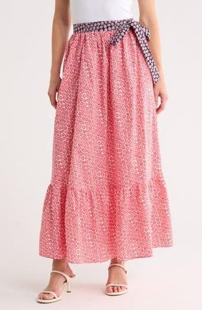 FRNCH Lyna Tiered Skirt in Creme at Nordstrom Rack, Size X-Small