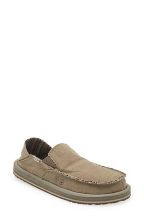 Sanuk Slip-On Sneaker in Earth at Nordstrom, Size 10