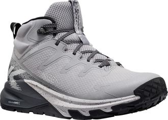 Keen Targhee Apex Mid Waterproof Hiking Boot in Alloy/Black at Nordstrom, Size 10.5