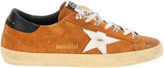 Golden Goose Brown Color Block Sneakers