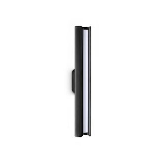 Netlighting Dorica Integrated LED Wall Lamp Black 930lm 3000K