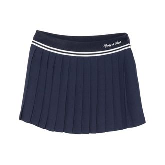 Sporty & Rich Short Skirt - female - Sporty & Rich - Short Skirts - Blue - S - Skirts