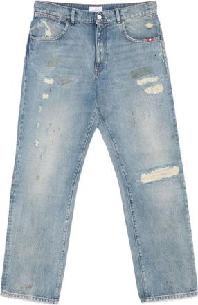 Amish Straight-Leg Classic Denim Jeans With Timeless Styling
