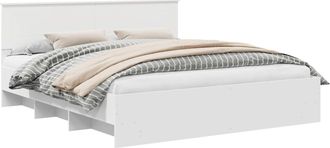 vidaXL Estructura De Cama 180 X 200 Cm Madera De Ingenier&iacute;a Vidaxl