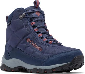 Columbia Womens Firecamp Boots, 2024 Nocturnal/Beetroot, 6.5 Wide