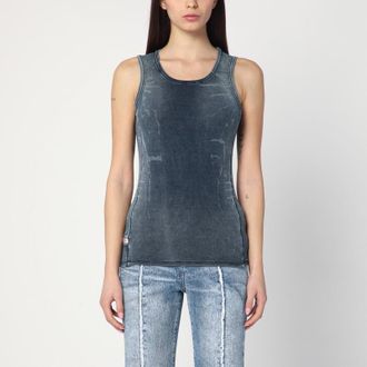 Diesel Top T-Go blue washed effect