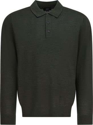 Vince Merino Wool Polo Shirt
