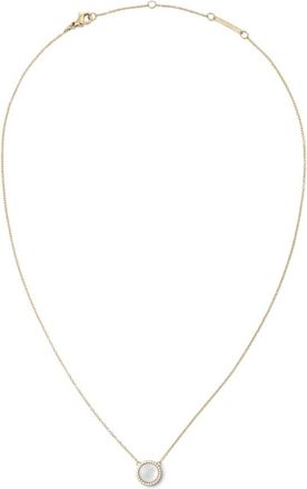 Daniel Wellington Elegant Mother of Pearl Choker - Dames - Kettingen - Geel - ONE Size - Accessoires