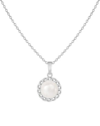 Splendid Pearls 7-7.5Mm Pearl Dangle Set