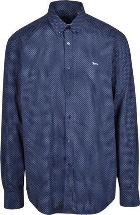 Harmont & Blaine Camicia Regular Fit - - Shirts - Uomo - Blu - M