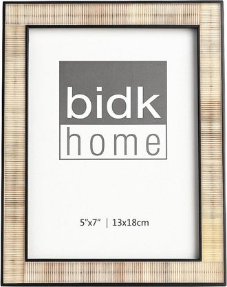 BIDKhome Bidkhome Resin Horn Picture Frame 5X7