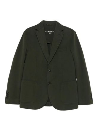 Circolo 1901 buttoned patch-pocket jacket - Green