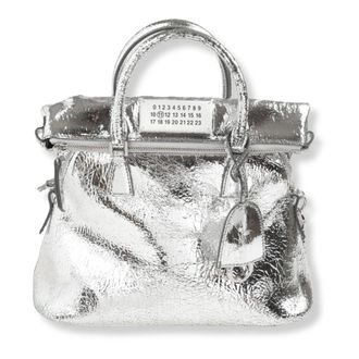 Maison Margiela Tassen, Dames, Grijs, ONE Size, Katoen, 5AC Classique Mini