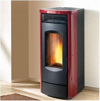 Montegrappa Rivestimento bordeax lucido per stufa classic