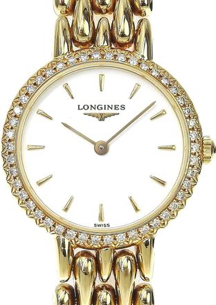 Longines yellow gold (18K) Wristwatch (Pre-Owned)