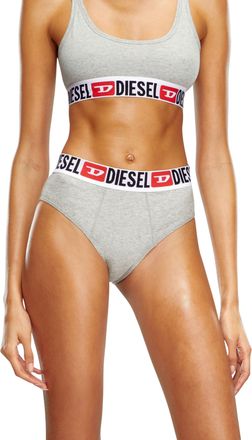Diesel Three-pack ribbed high-waisted briefs - Panties - Woman - Multicolor