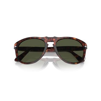 Persol 0po0649 Classic Aviator Sunglasses with Tortoiseshell Frame