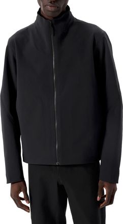 Veilance Isogon MX Water Repellent Stretch Soft Shell Jacket in Black at Nordstrom, Size X-Large
