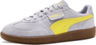 Puma Palermo Shoes Mens Shoes Vibrant Silver/Gum : 11.5 D - Medium, Leather/Suede