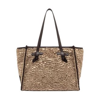 Gianni Chiarini Borsa Tote Marcella Gianni Chiarini in ecopelliccia effetto astrakan - - Bags - Donna - Beige - ONE SIZE