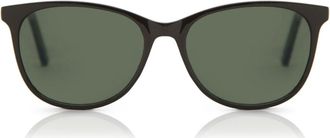 SmartBuy Collection Cat Eye Full Rim Plastic Womens Sunglasses Black Size 52 - Free Lenses - SmartBuy Collection