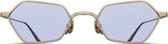 Matsuda M3138 BG Mens Sunglasses Gold Size 49